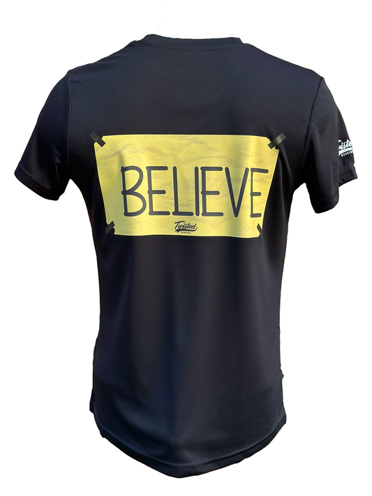 Twisted "Believe" Technical Tee