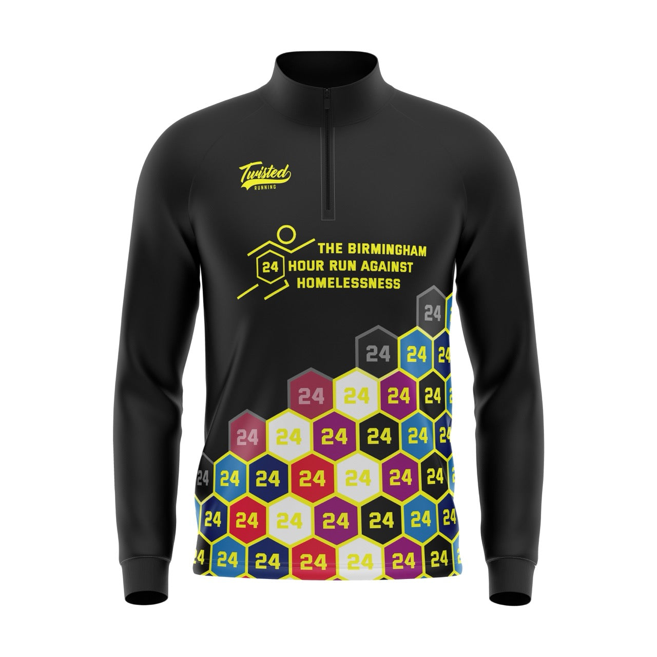 Technical 1/4 Zip Top– 24-Hour Run Against Homelessness (All Events)