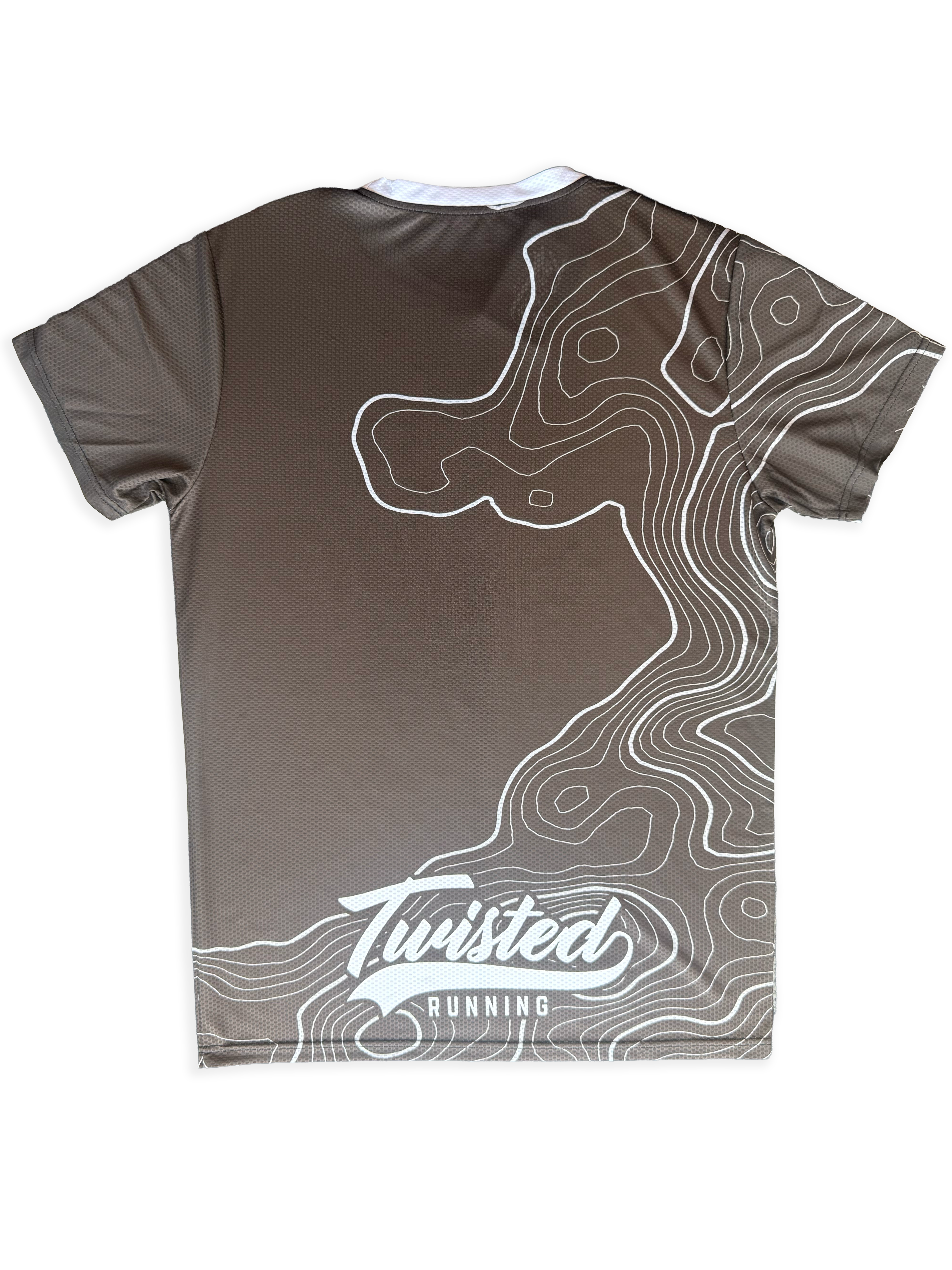Topo Tee — Brown
