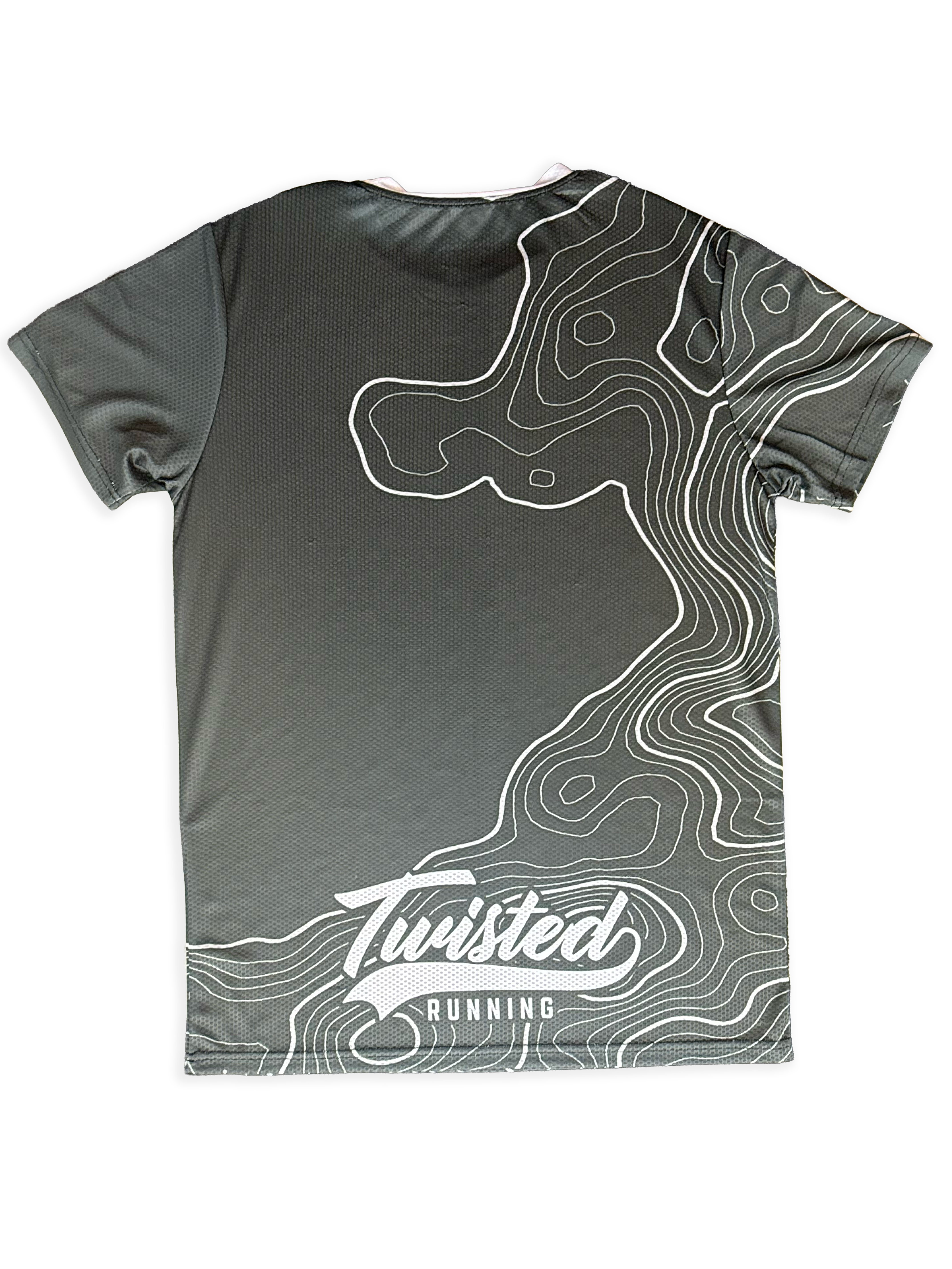 Topo Tee — Charcoal