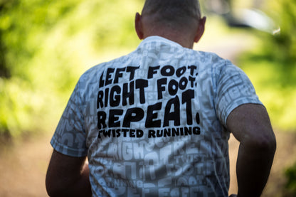 Slogan Tee - White/Grey