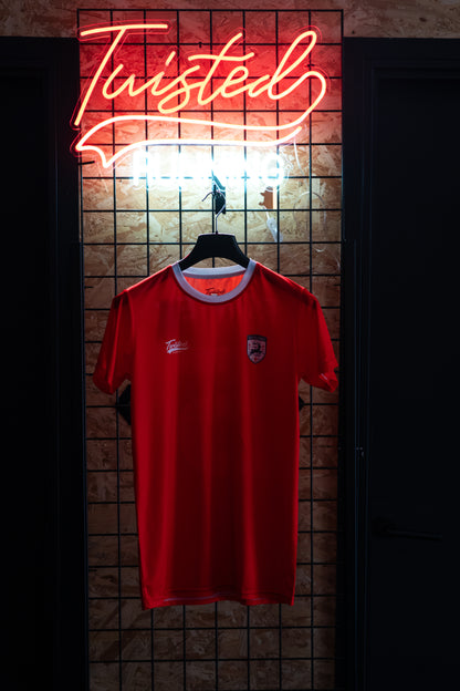 England Red Running Top