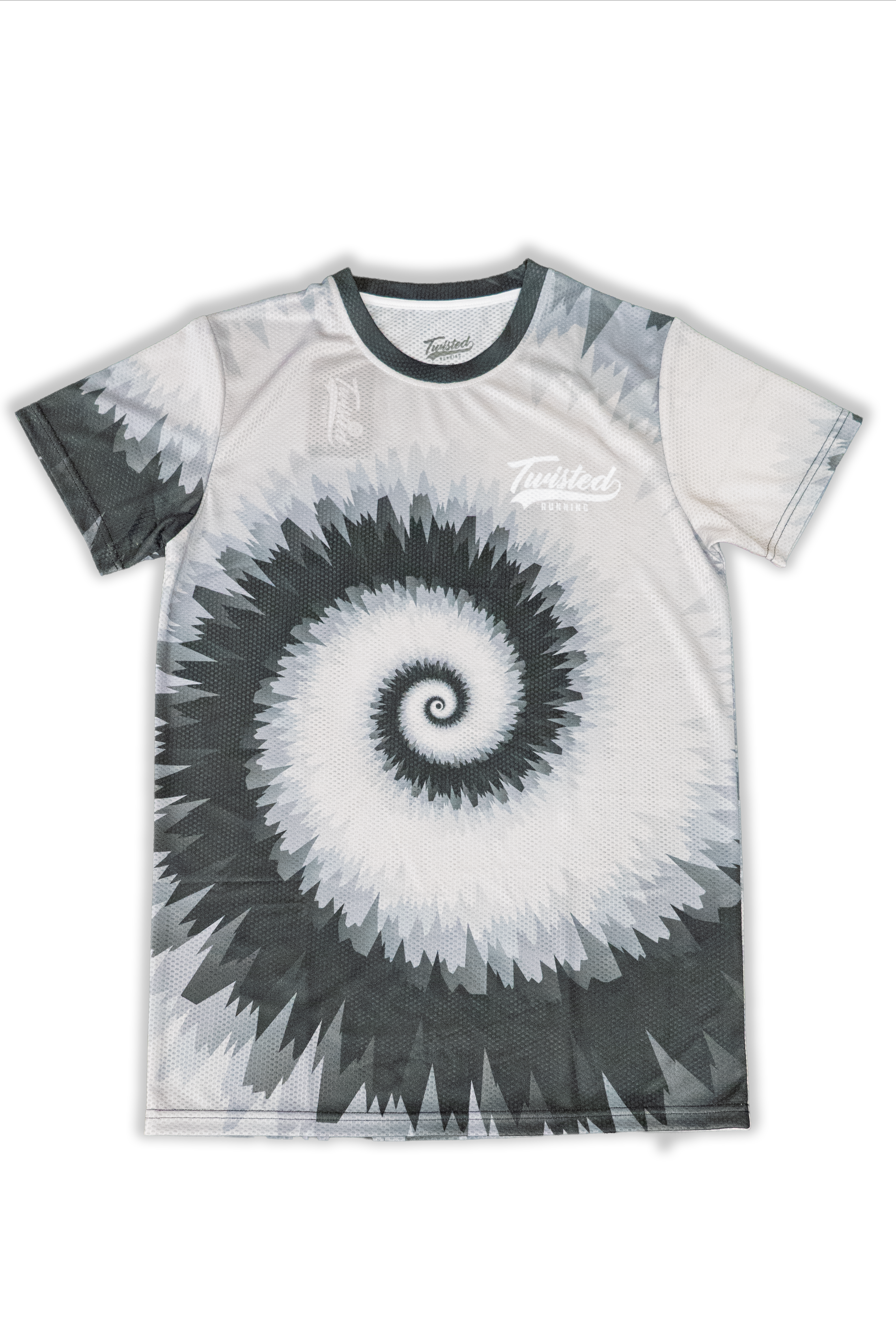 Tie Dye Tee - Black/Grey