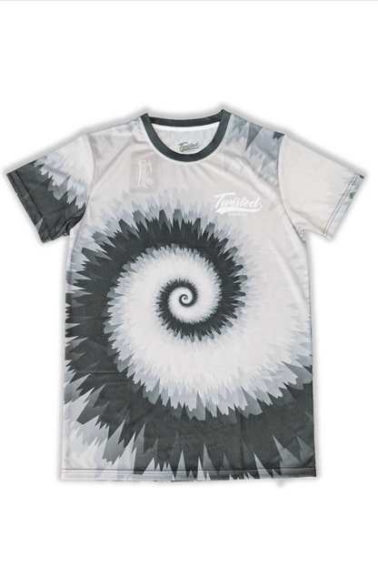 Tie Dye Tee - Black/Grey