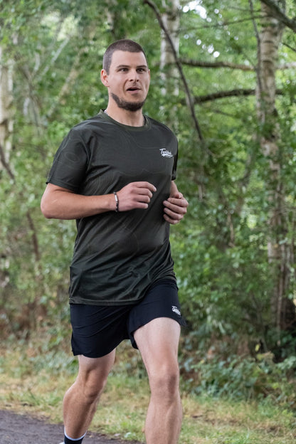 Topo Tee — Khaki Green