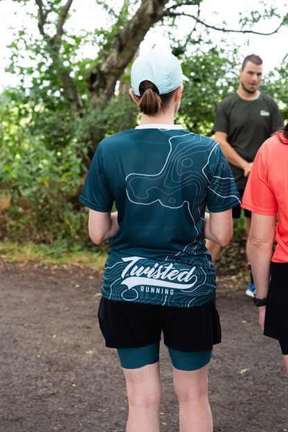 Topo Tee — Peacock Green