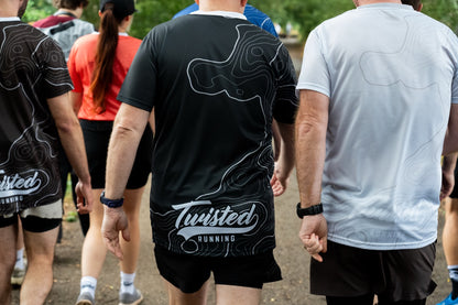 Topo Tee — Charcoal