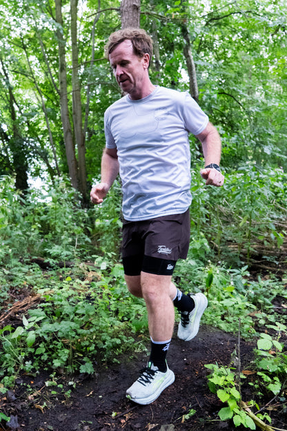 Topo Tee — Silver