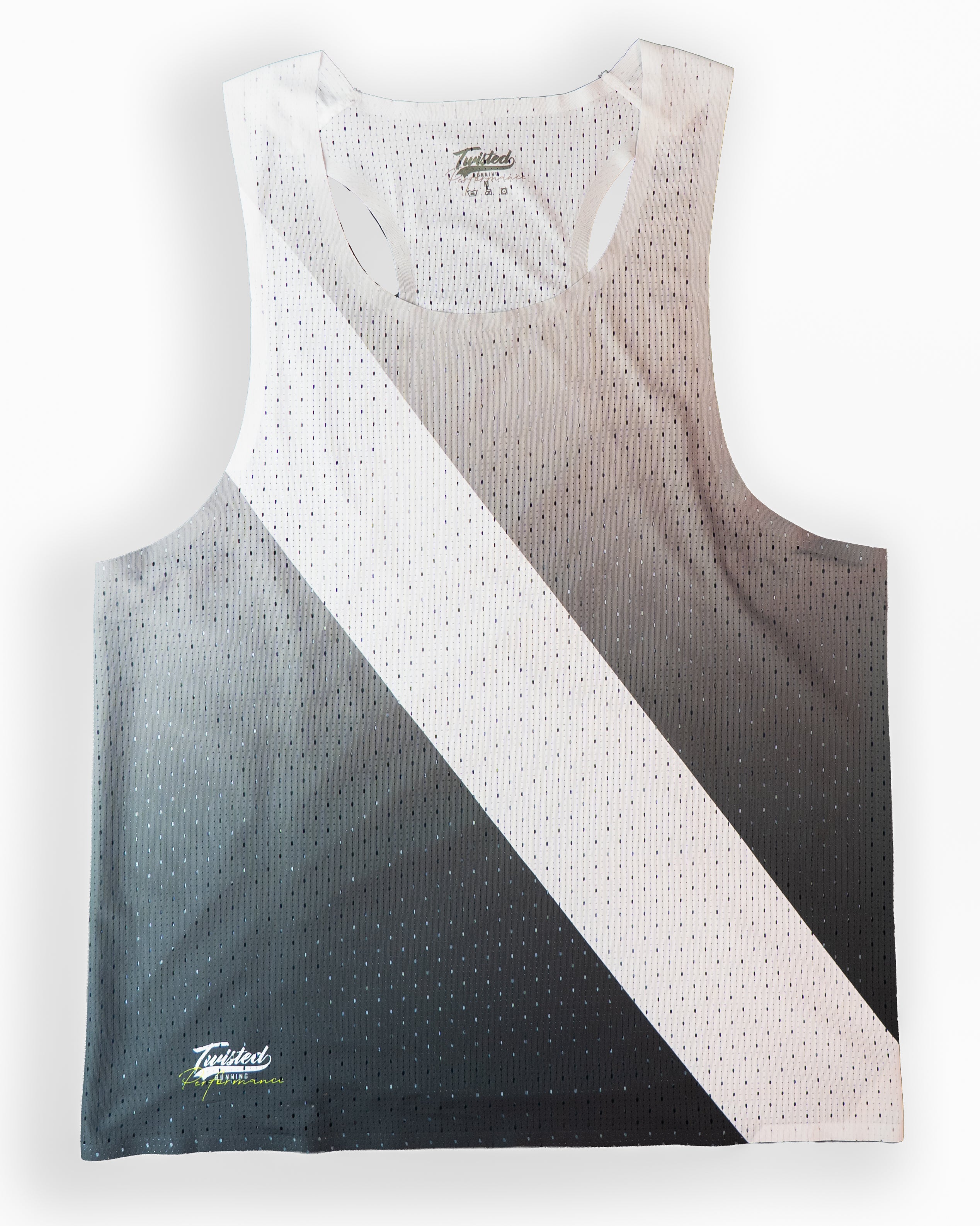 Performance Vest — Retro Black/White