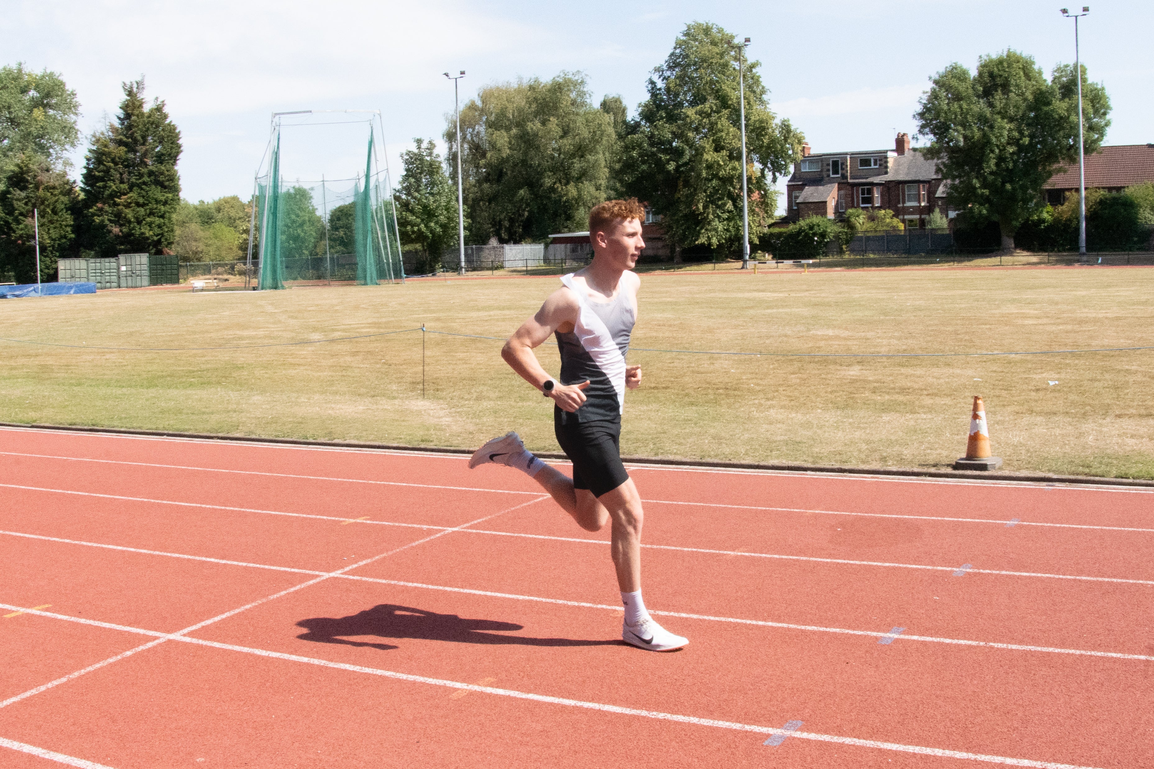 Performance Vest — Retro Black/White