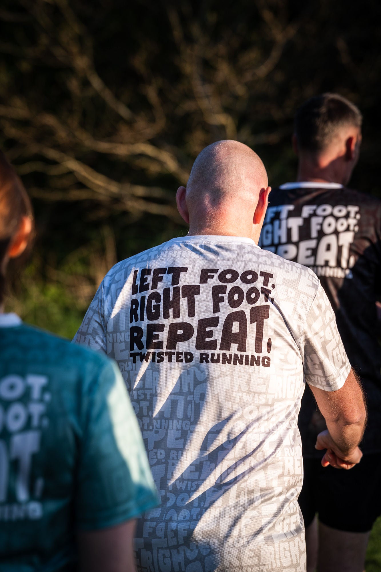 Slogan Tee - White/Grey
