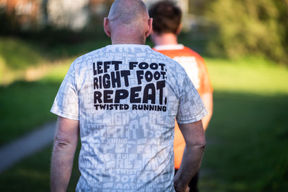 Slogan Tee - White/Grey