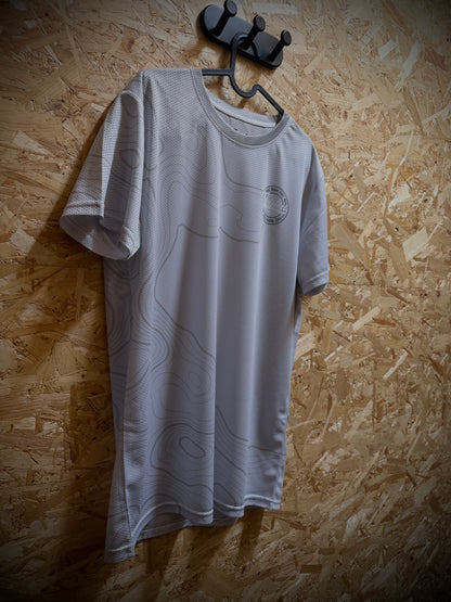 Topo Tee — Silver