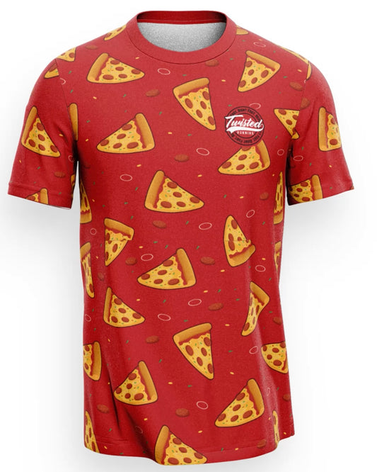 Twisted Running Pizza Tee