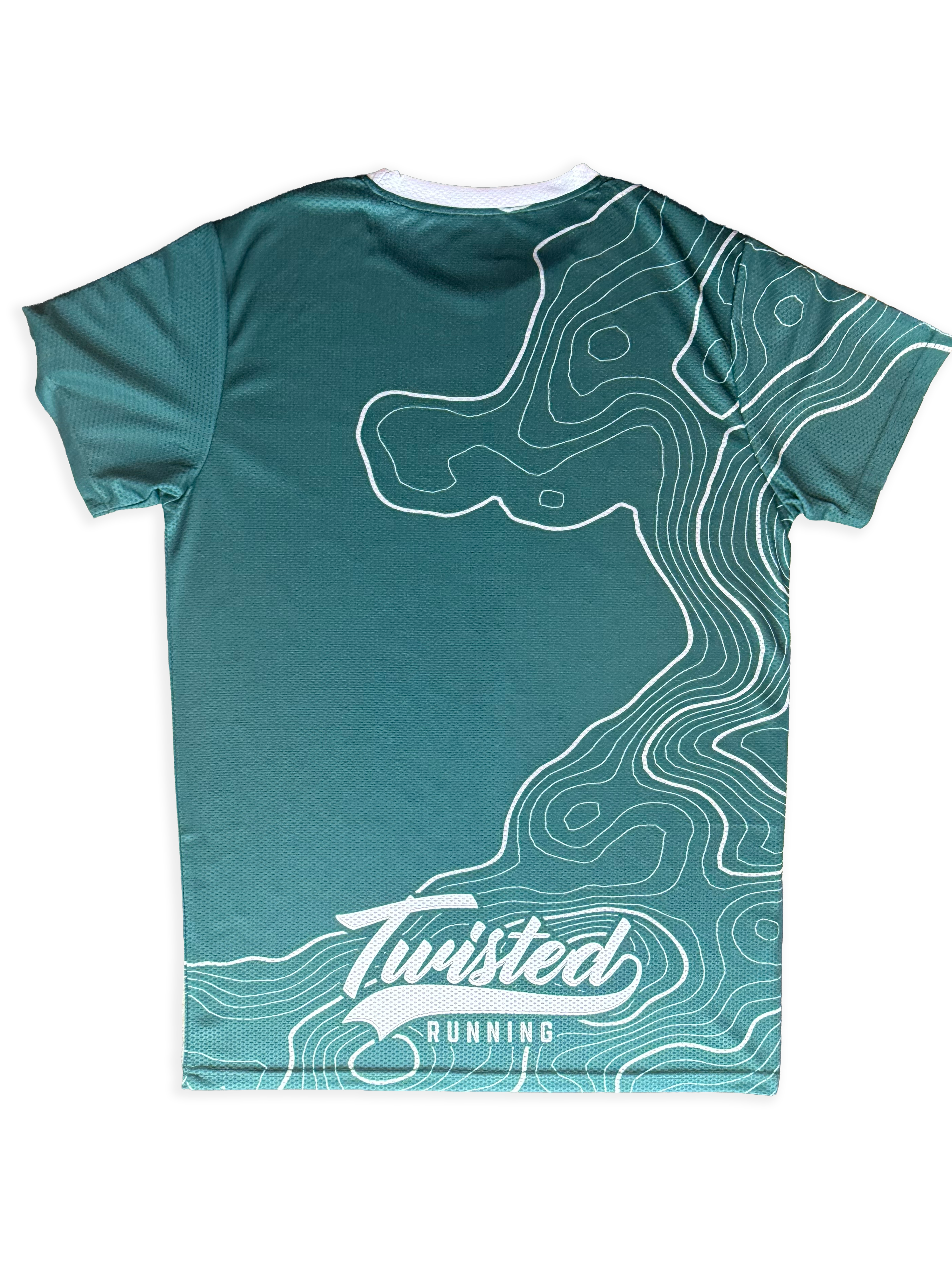 Topo Tee — Peacock Green