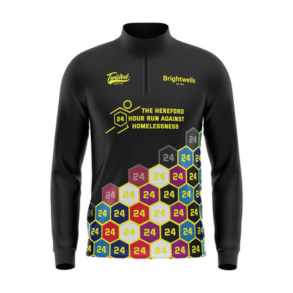 Technical 1/4 Zip Top– 24-Hour Run Against Homelessness (All Events)