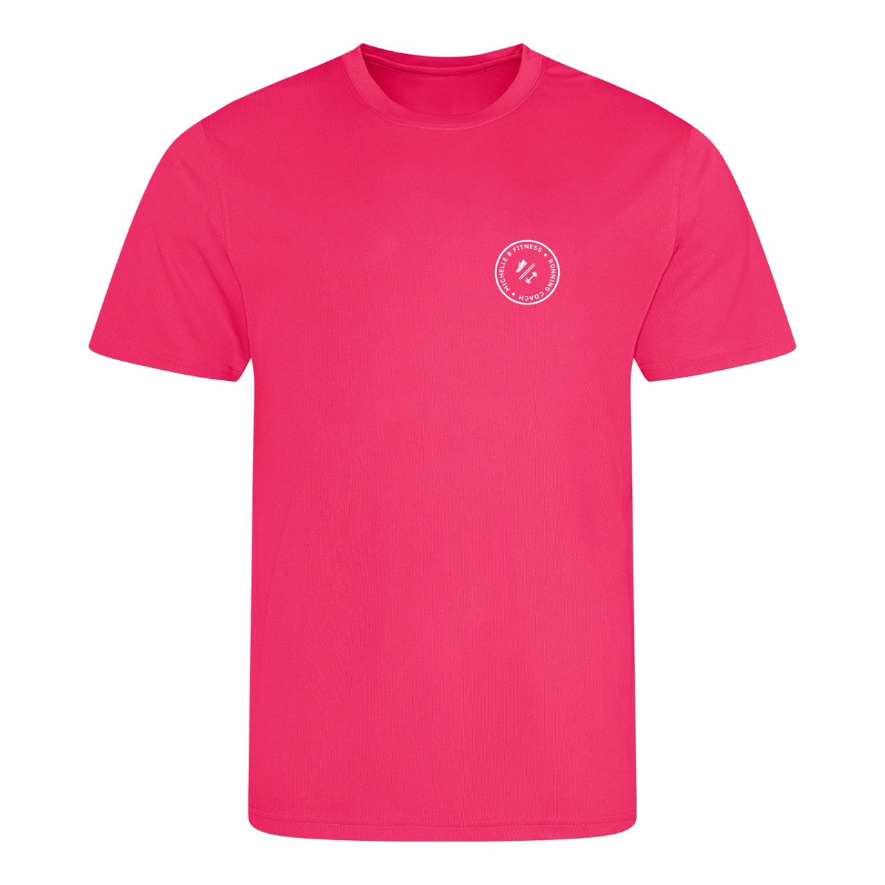 Michelle B Fitness Technical Tee - Hot Pink or Orange