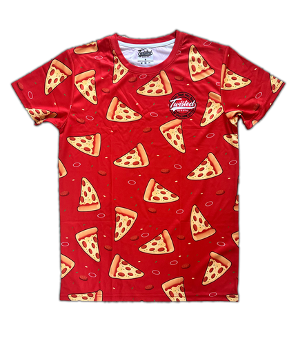 Twisted Running Pizza Tee