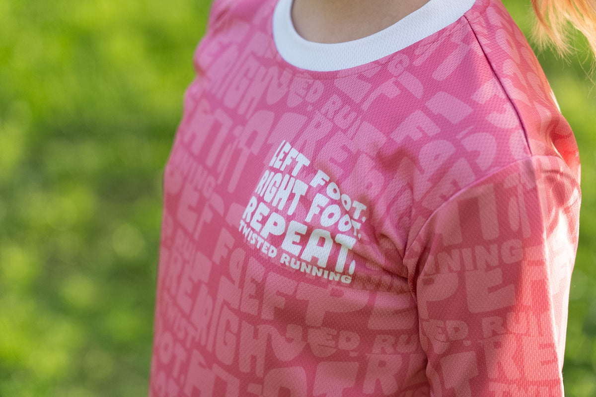 Kids Slogan Tee - Pink