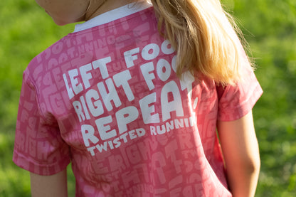 Kids Slogan Tee - Pink