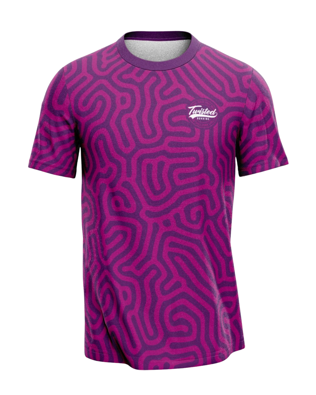 A-MAZE-ING Technical Race Tee – Purple & Purple