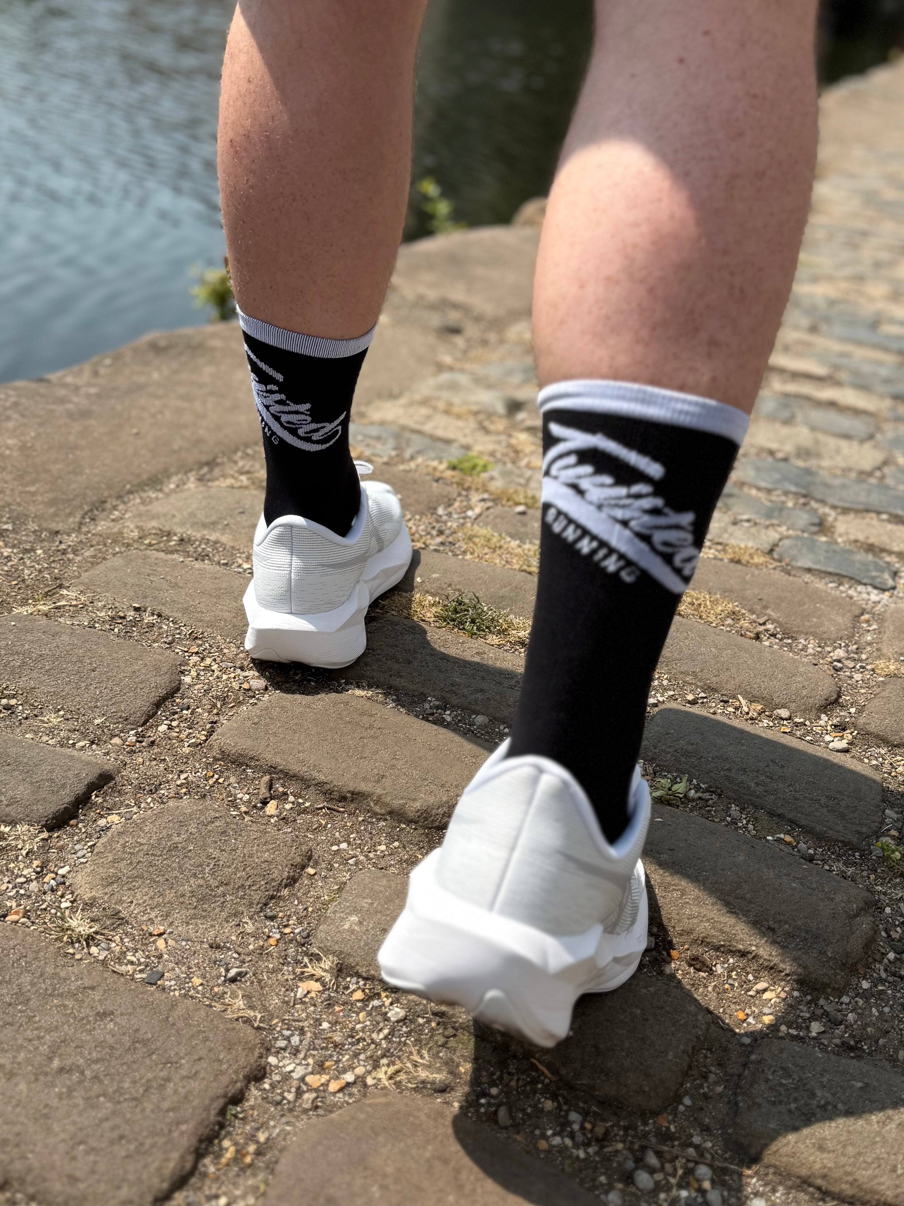 Lean Sock — Black/White