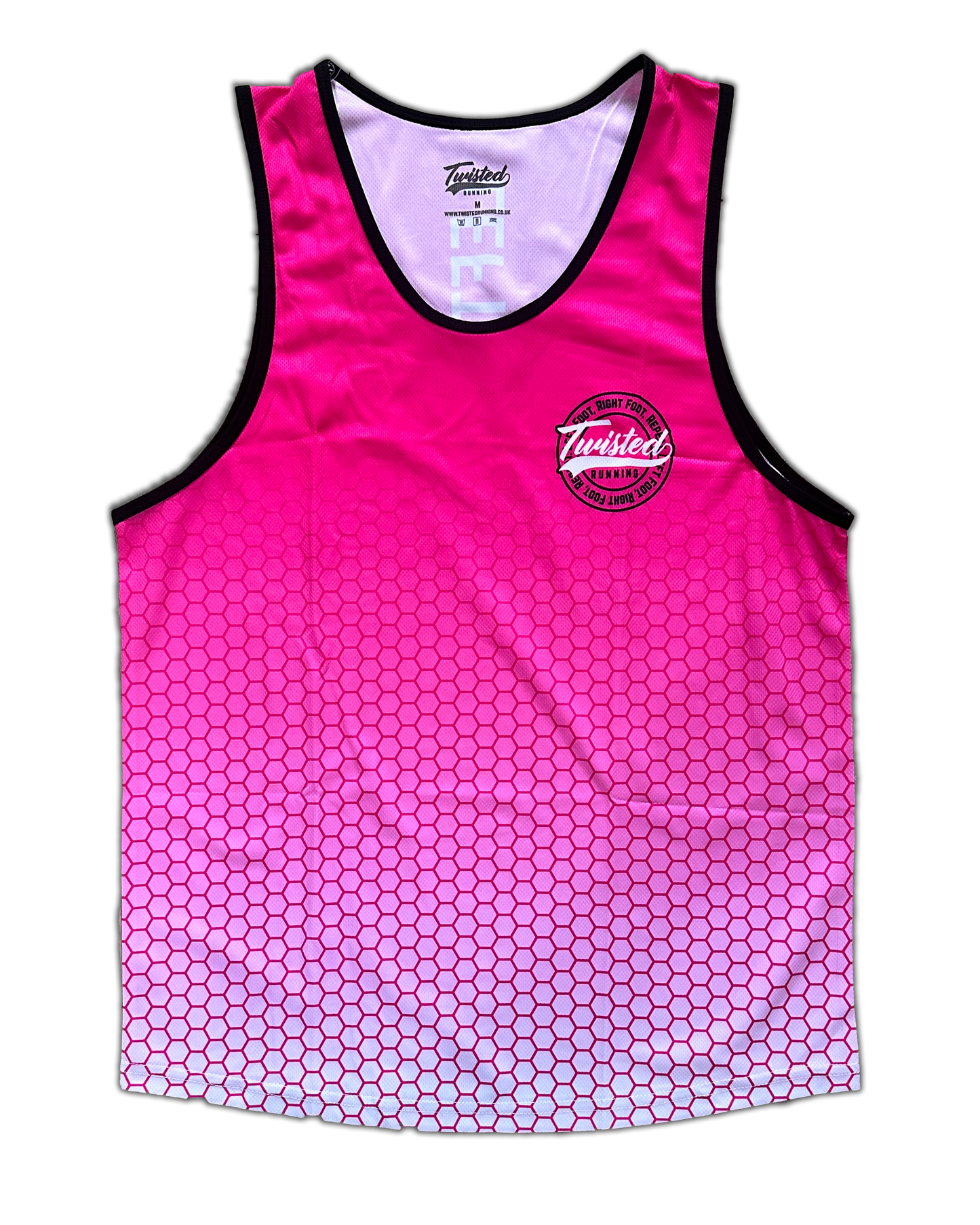 Pink Hex Running Vest