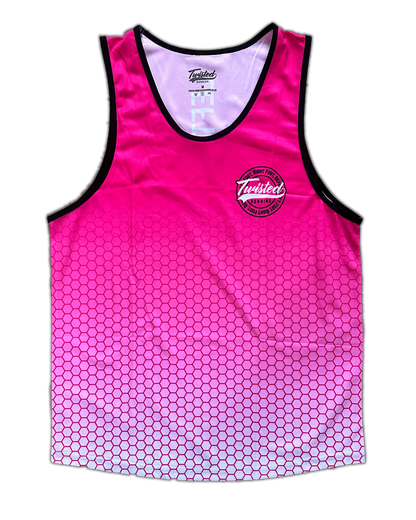 Pink Hex Running Vest