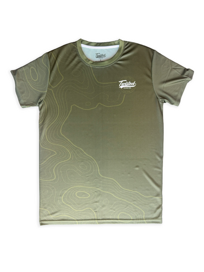 Topo Tee — Khaki Green