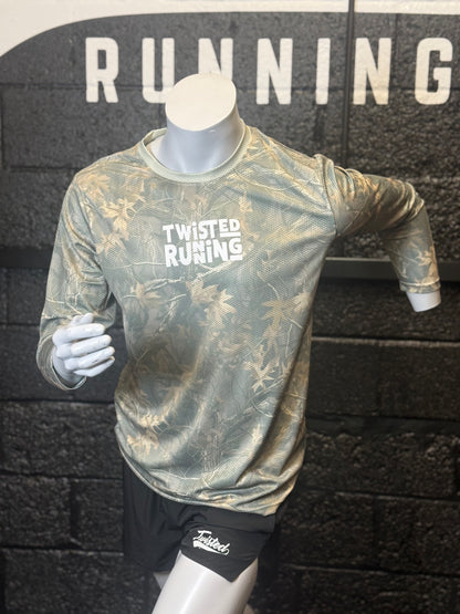 Oak Camo Long Sleeve Technical T-Shirt