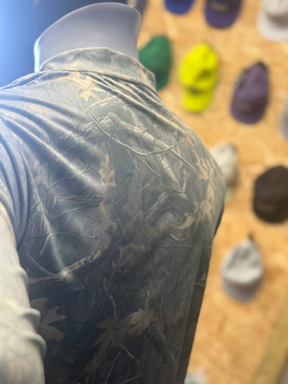 Oak Camo 1/4 Zip Technical Top