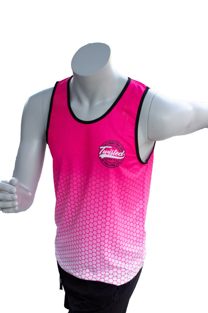 Pink Hex Running Vest