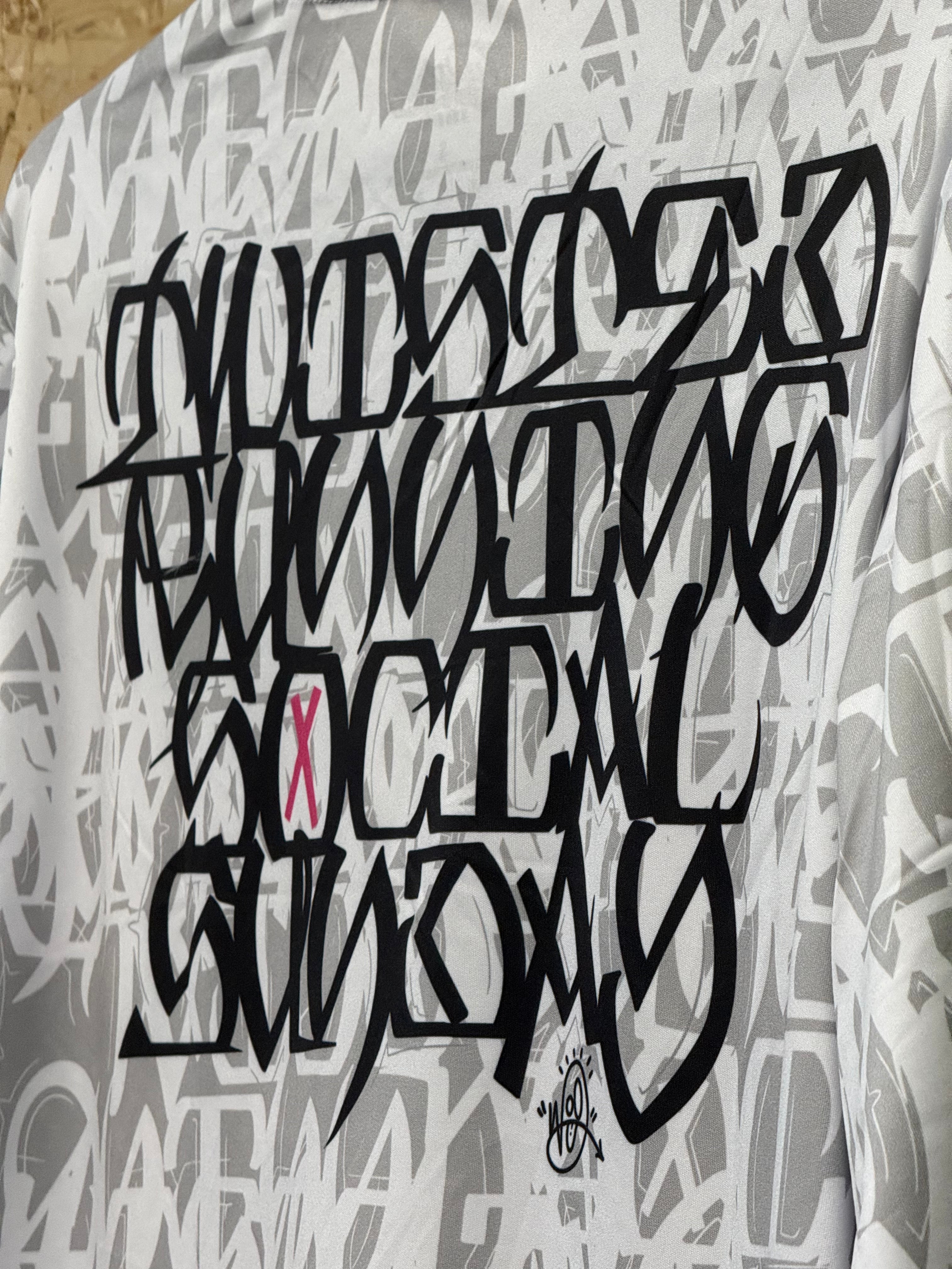 Social Sunday 1/4 Zip - White