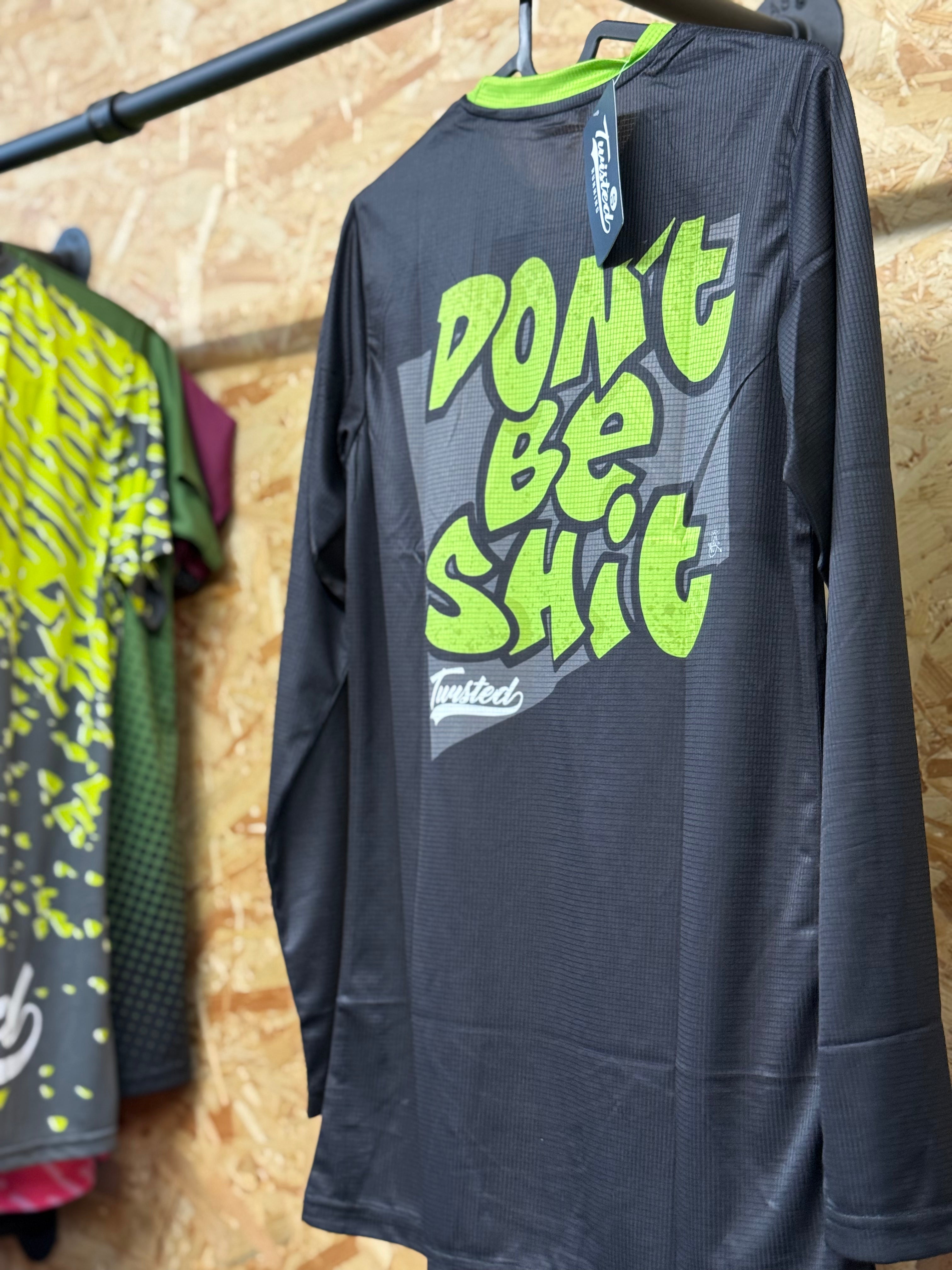 Don't Be Shit - Long Sleeve - Black/Lucid