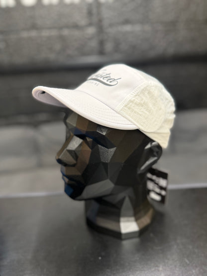 Twisted Running Cap – White