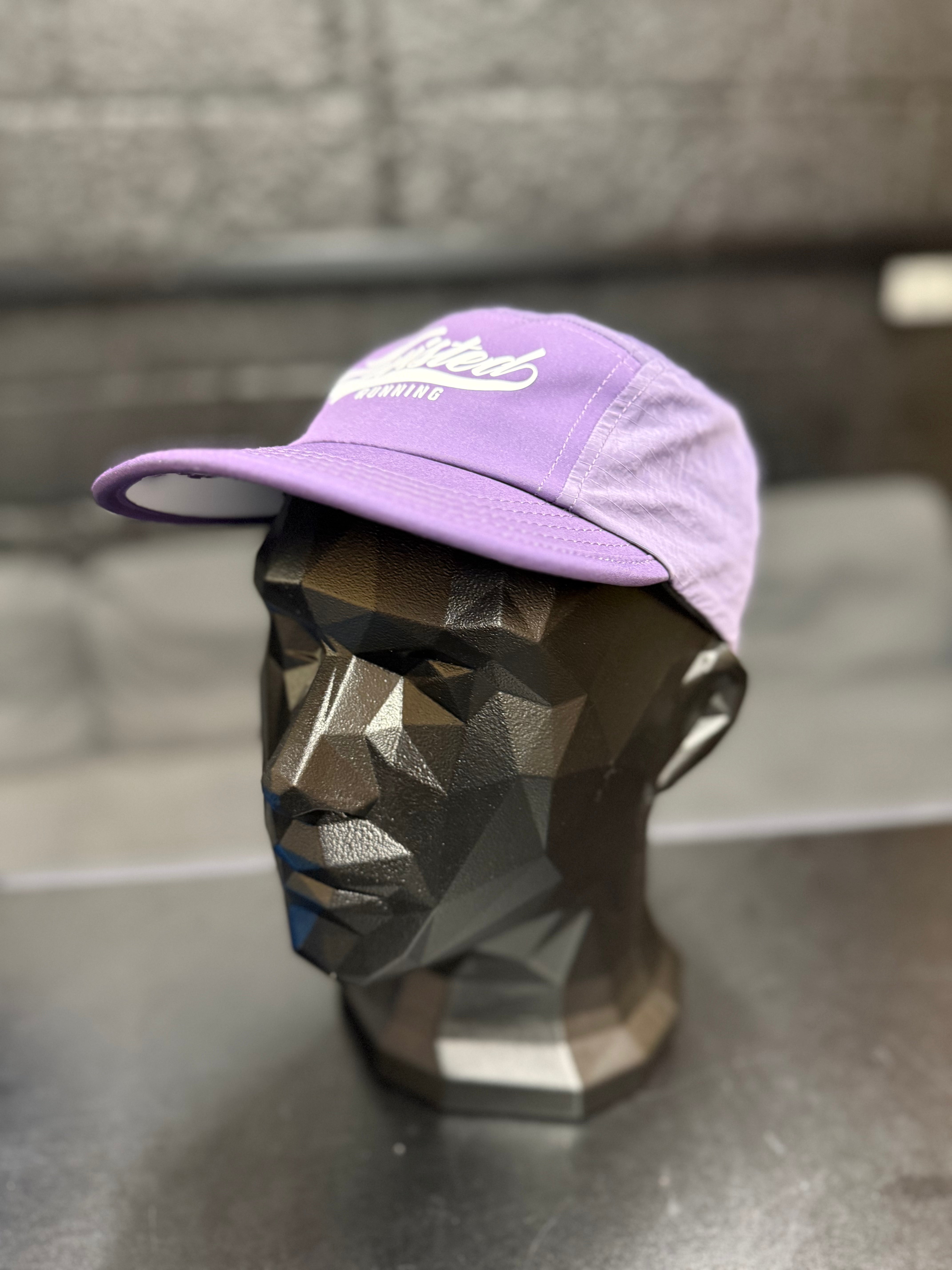 Twisted Running Cap – Purple
