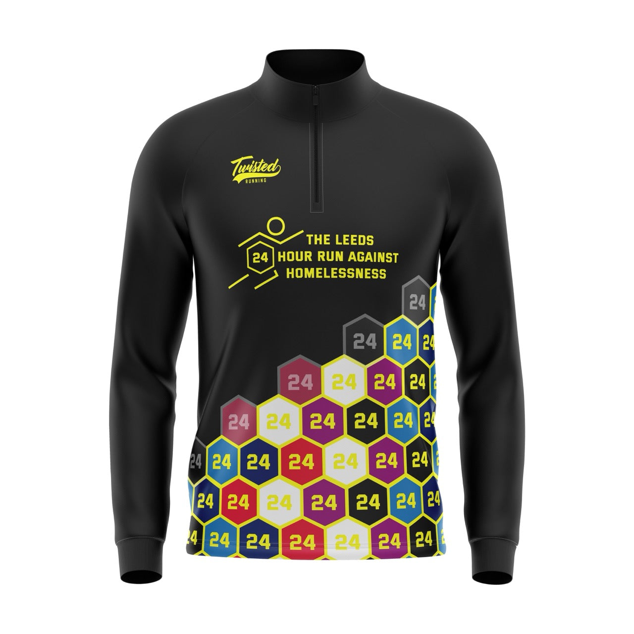 Technical 1/4 Zip Top– 24-Hour Run Against Homelessness (All Events)