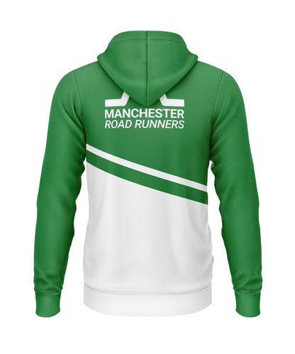 Manchester Road Runners Hoodie (Polyester) - Green/White