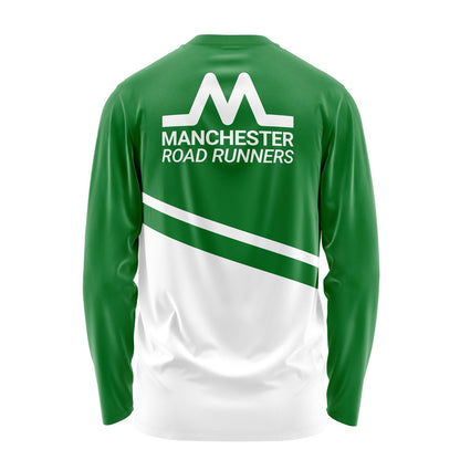 Manchester Road Runners Long Sleeve Tee - Green/White
