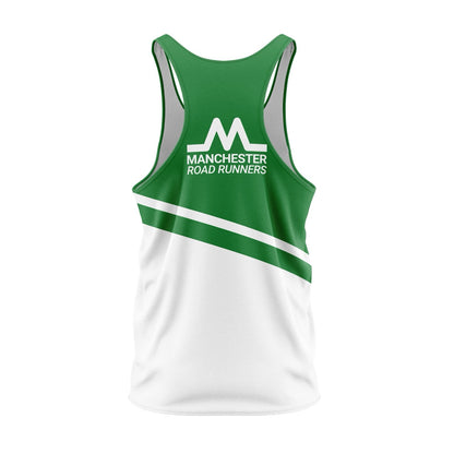 Manchester Road Runners Vest - Green/White