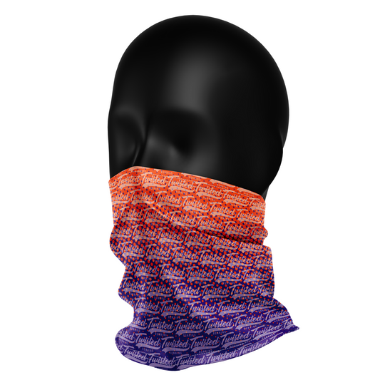 Special Edition Running Snood – Orange/Blue