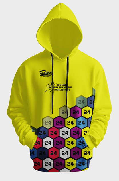 Polyester Sports Hoodie - The 24 hour Run Against Homelessness