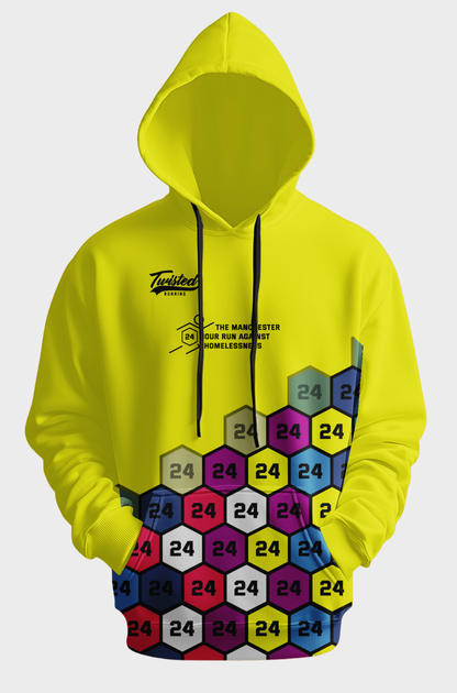 Polyester Sports Hoodie - The 24 hour Run Against Homelessness