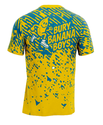 Bury Banana Boys T-Shirt - Blue/Yellow