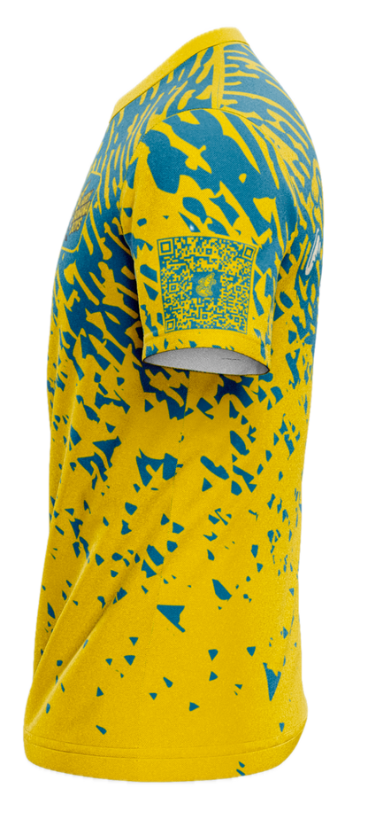 Bury Banana Boys T-Shirt - Blue/Yellow