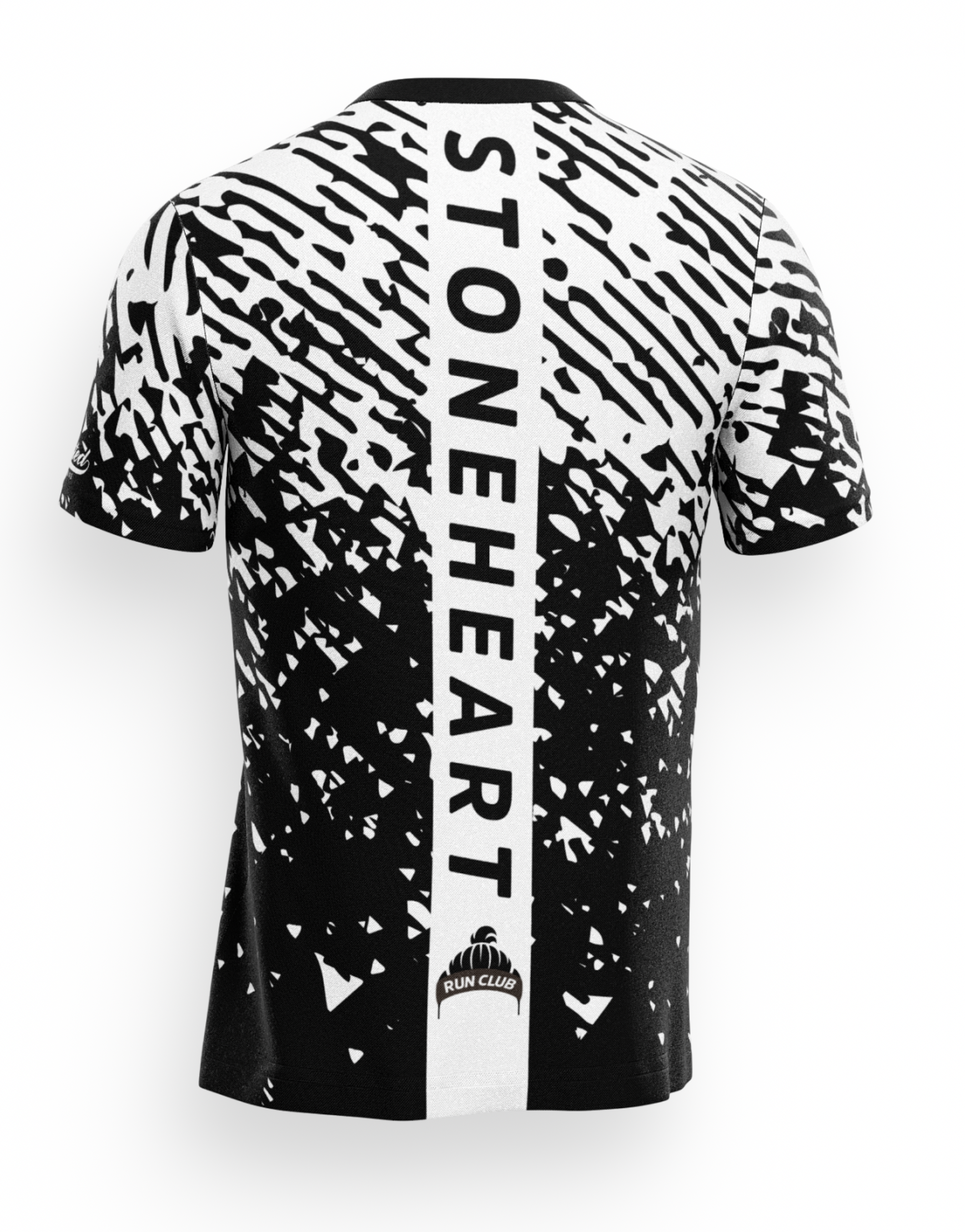 RobMcRunning - Stoneheart T-Shirt - black/white