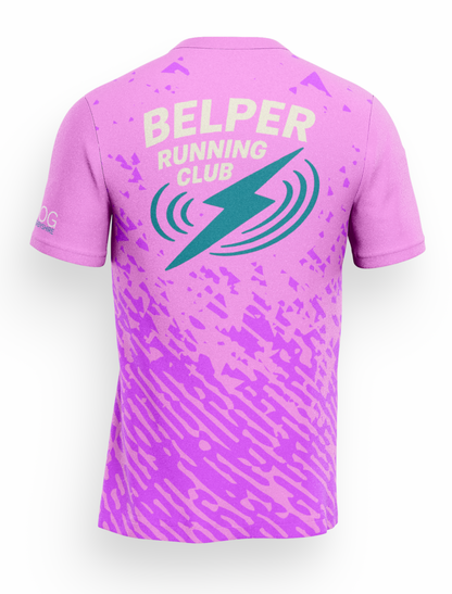 Belper Running Club T-Shirt - Pink/Purple