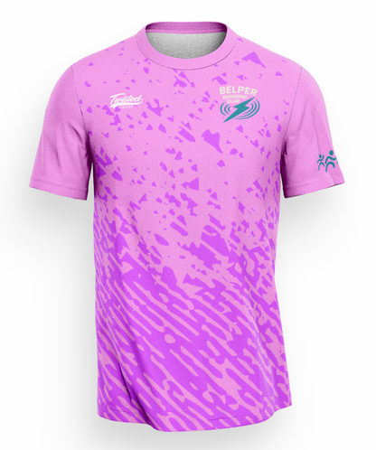 Belper Running Club T-Shirt - Pink/Purple