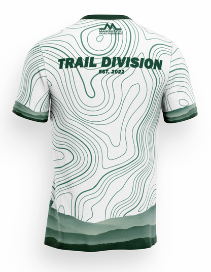 Manchester Road Runners - Trail Division T-Shirt - White/Green