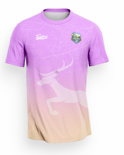 Run Free Alty T-Shirt - Pink/Peach